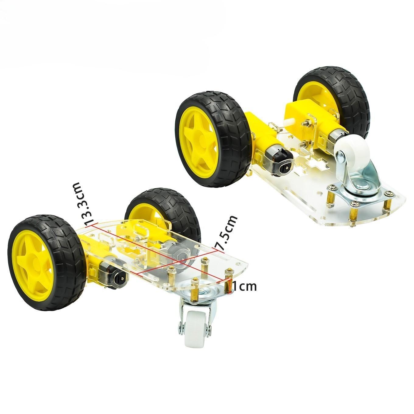 Kit Chasis Robot 2WD miniatura 2