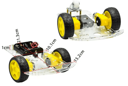 Kit Chasis Robot 2WD, Kits educativos para robótica educativa