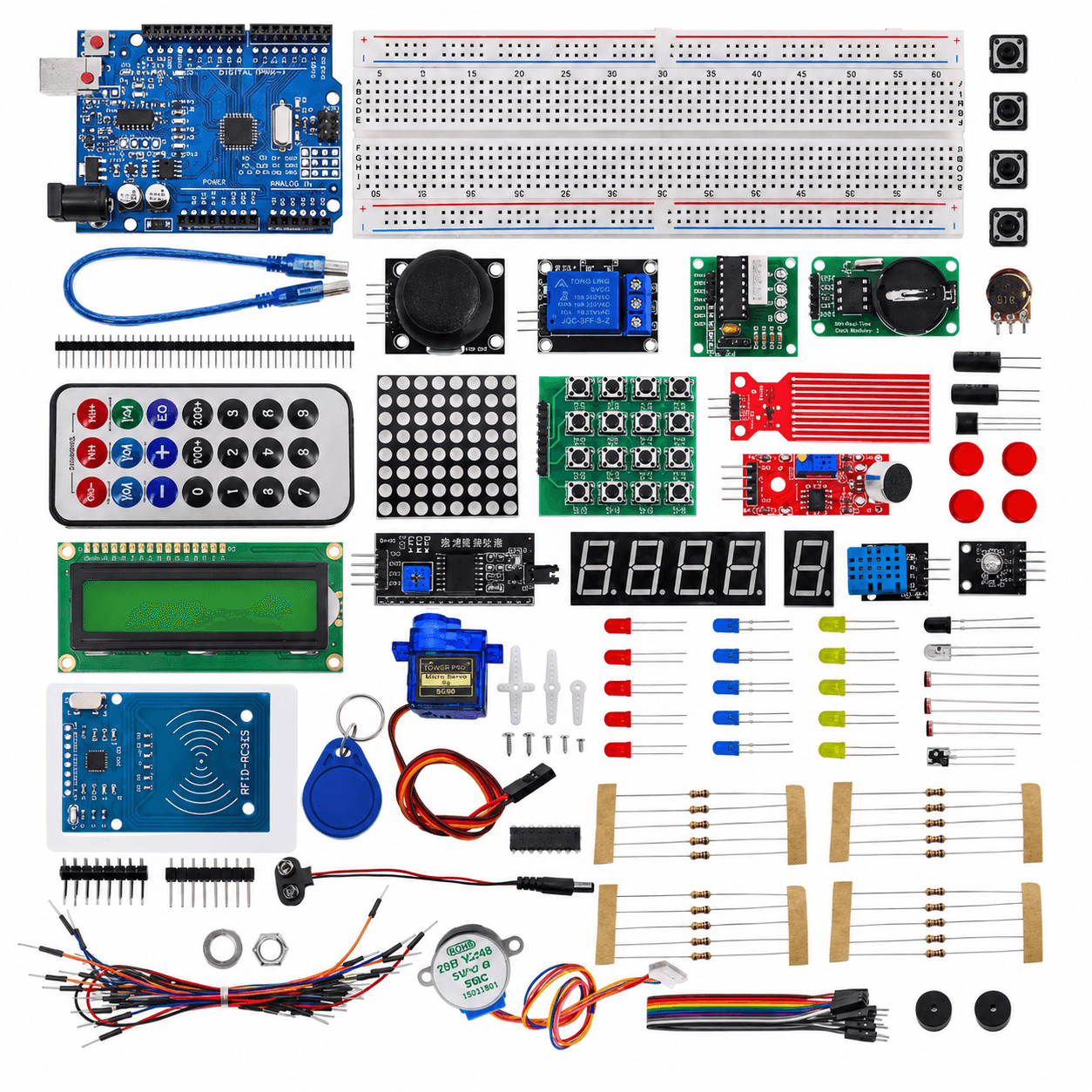 Kit Starter Avanzado Arduino, con caja y libro digital XL, Kits educativos para robótica educativa