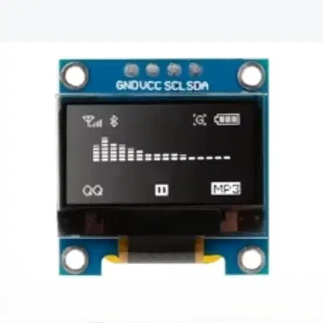 Pantalla OLED 0.96 pulgadas I2C, Módulos para robótica educativa